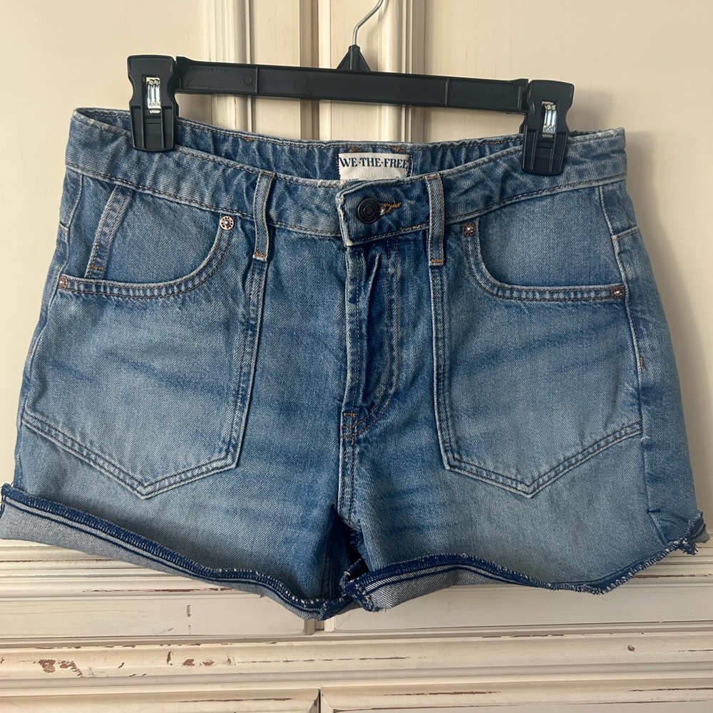 Free People Denim Shorts